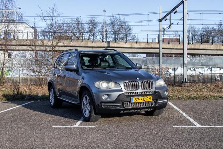 BMW X5 3.0 D Xdrive 2007 Grijs, Auto's, BMW, Particulier, X5, 4x4, ABS, Adaptieve lichten, Airconditioning, Alarm, Bluetooth, Boordcomputer