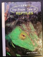 Boek The proper care of Reptiles, Boeken, John Coborn, Ophalen of Verzenden, Zo goed als nieuw, Reptielen of Amfibieën