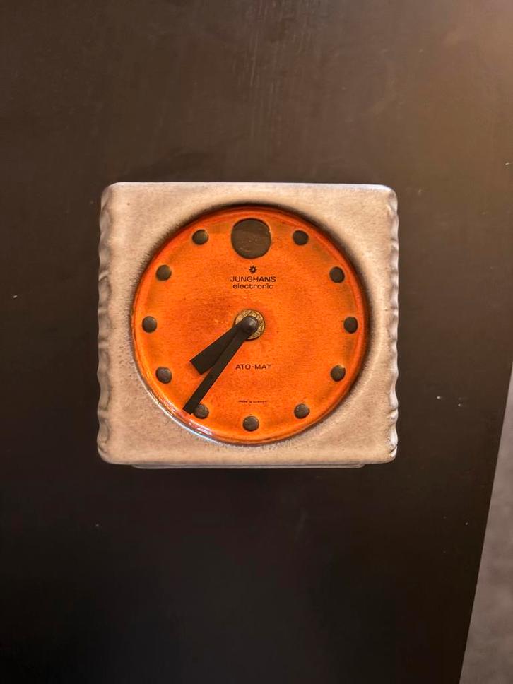 Vintage Junghans Ato-Mat Retro Wekker, Antiek en Kunst, Antiek | Klokken, Ophalen of Verzenden