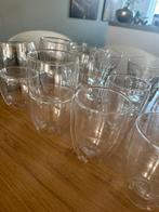 12 dubbelwandige Bodum Pavina glazen (8 koffie, 4 thee), Huis en Inrichting, Ophalen, Glas of Glazen, Overige stijlen, Glas