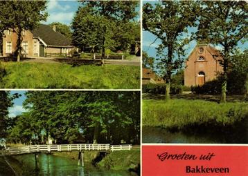 Groeten uit Bakkeveen - 3 afb dorpsgez - 1979 gelopen beschikbaar voor biedingen