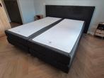 Bezorging is mogelijk 180x210 inzgs complete boxspring bed, Huis en Inrichting, 210 cm, Tweepersoons, Ophalen of Verzenden, Zo goed als nieuw