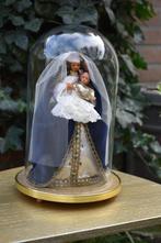 Vintage Stolpje met Maria en Kind, Ophalen, Gebruikt