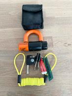 ART 4 schijfremslot + reminderkabel, Motoren, Ophalen of Verzenden, Zo goed als nieuw