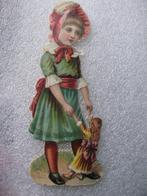 Antiek Reclame Poesieplaatje / Cacao Payraud - Meisje / Pop, Verzamelen, Poesieplaatjes, Verzenden