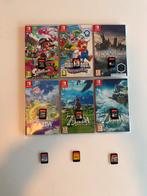 Nintendo Switch Games | Mario | Zelda | Splatoon | Hogwarts, 3 spelers of meer, Ophalen, Zo goed als nieuw, Vanaf 3 jaar