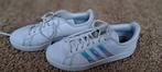 Adidas Sneakers Wit Parelmoer Strepen Mt 41,5, Adidas, Wit, Ophalen of Verzenden, Sneakers of Gympen