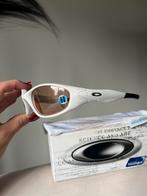 Zeldzame Vintage Oakley Minute 2.0 Zonnebril, Gebruikt, Zonnebril, Wit, Ophalen of Verzenden