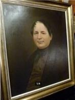 antiek Biedermeier portret Heer, Antiek en Kunst, Ophalen