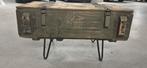 TV kast van oude militaire kist, Huis en Inrichting, Kasten | Televisiemeubels, Ophalen, Gebruikt, 25 tot 50 cm, Minder dan 100 cm