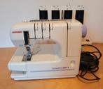 Janome Coverpro 1000CP met handleiding en beschermhoes, Hobby en Vrije tijd, Naaimachines en Toebehoren, Ophalen, Zo goed als nieuw