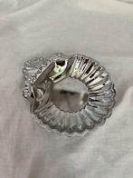 Vintage Franse inox serveerschaaltje in schelpvorm, Huis en Inrichting, Keuken | Servies, Ophalen, Overige materialen, Overige stijlen