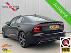 Volvo S60 2.0 T4 R-Design|NL-Auto|Leder|LED|Navi, 15 km/l, S60, Zwart, Bedrijf