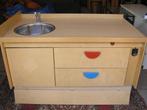 Aankleedcommode verstelbaar met wasbak en kraanaansluiting, Ophalen, Gebruikt, Stoel(en)