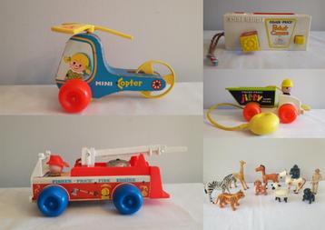 Collectie vintage Fischer Price beschikbaar voor biedingen
