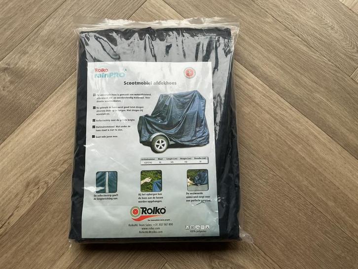 Rolko rainpro scootmobiel afdekhoes XL, Fietsen en Brommers, Overige Fietsen en Brommers, Zo goed als nieuw, Ophalen of Verzenden