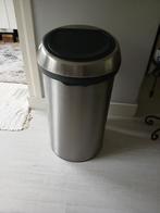 Brabantia prullenbak 50-60 liter, met een  klein deukje, Ophalen, Gebruikt, 50 tot 75 cm, 40 liter of meer