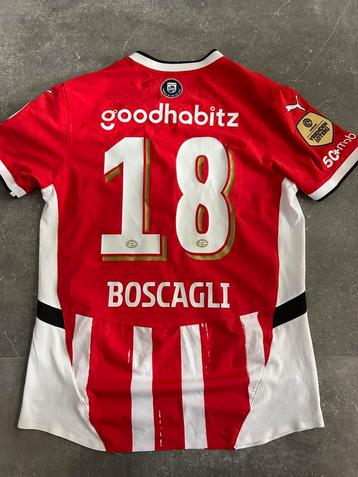 Wedstrijdgedragen Shirt Olivier Boscagli – PSV beschikbaar voor biedingen