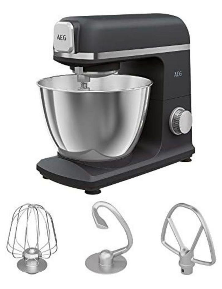 AEG Keukenmachine - Krachtig en Veelzijdig, Witgoed en Apparatuur, Keukenmixers, Gebruikt, 2 tot 3 liter, 3 snelheden of meer