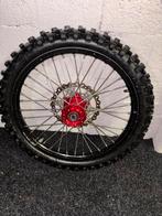 Crossmotor voorwiel 21 inch met Dunlop band, Ophalen of Verzenden, Zo goed als nieuw