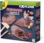 SES Explore Fossielen opgraven met houten beitel en hamer, Ophalen of Verzenden, Nieuw, Ontdekken