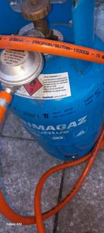 Gasfles met gas erin (Keuringsdatum verlopen), Ophalen, Gebruikt