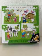 4 puzzeltjes van de boerderij in 1 doosje, Kinderen en Baby's, Speelgoed | Kinderpuzzels, Ophalen, 10 tot 50 stukjes, Zo goed als nieuw