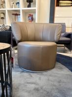 Nieuw Rolf Benz 684 Fauteuil leer draai Bruin grijs stoel