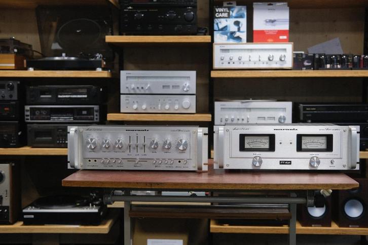 Schatkamer opruiming. Marantz 3250B en 170DC lees tekst aub, Audio, Tv en Foto, Versterkers en Receivers, Refurbished, Stereo
