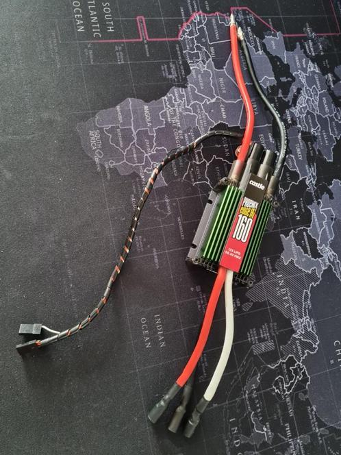 Castle Creations Phoenix Edge HV 160 AMP ESC, 12S / 50.4V., Hobby en Vrije tijd, Modelbouw | Radiografisch | Helikopters en Quadcopters