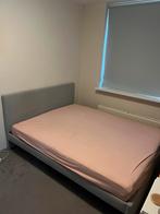 IKEA GLADSTAD, gestoffeerd bed GRATIS, Huis en Inrichting, Slaapkamer | Bedden, Ophalen, Tweepersoons, Zo goed als nieuw, 200 cm