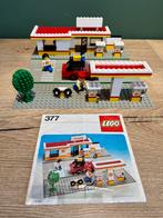 Vintage Lego Shell Tankstation 377, Kinderen en Baby's, Speelgoed | Duplo en Lego, Ophalen of Verzenden, Gebruikt, Complete set