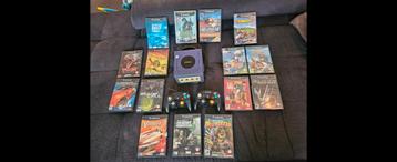Gamecube + 12 Games - Complete Set! beschikbaar voor biedingen
