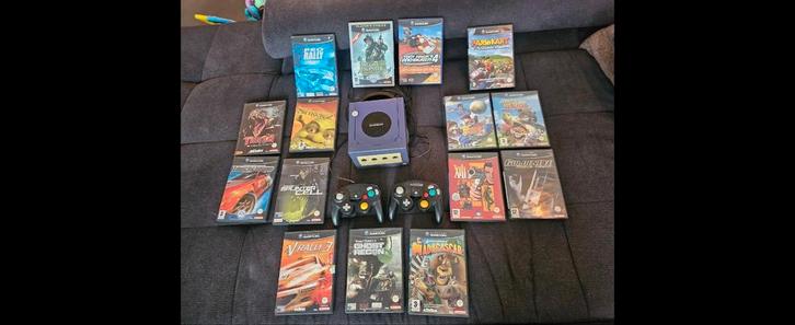 Gamecube + 12 Games - Complete Set!, Spelcomputers en Games, Spelcomputers | Overige, Ophalen of Verzenden