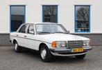 Mercedes-Benz 200-280 (W123) 240 D | Super origineel | 1e ei, Leder en Stof, Wit, Bedrijf, Blauw