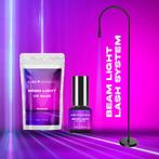 Aura Monaco UV wimperextensions set, Ophalen, Zo goed als nieuw, Zwart, Handen en Nagels