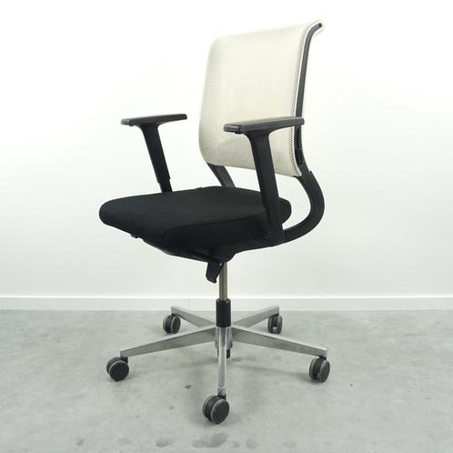 Sedus Netwin Bureaustoel | Zwart | Wit | Netweave, Huis en Inrichting, Bureaustoelen, Gebruikt, Bureaustoel, Zwart, Ergonomisch