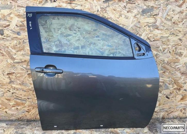 TOYOTA AYGO X PORTIER DEUR RECHTS COMPLEET ORIGINEEL, Auto-onderdelen, Carrosserie en Plaatwerk, Achterklep, Toyota, Achter, Gebruikt