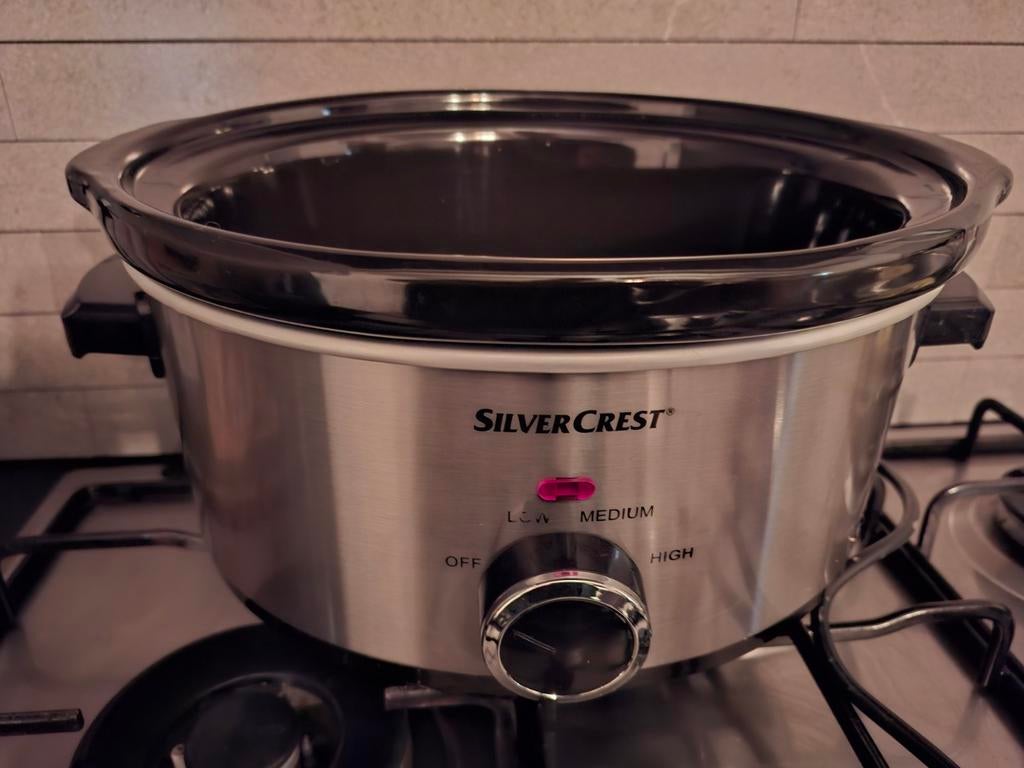 SilverCrest Slowcooker - Perfect voor Stoofpotjes!, Witgoed en Apparatuur, Slowcookers, Verzenden, Timer, Zo goed als nieuw