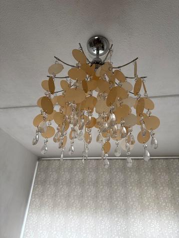 Moderne Plafondlamp met Kristallen beschikbaar voor biedingen