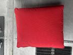 Kussens, plofkussens, kleur rood, Ophalen, Zo goed als nieuw, Rood, Rechthoekig