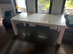 Witte ikea eettafel 190x90, Huis en Inrichting, Tafels | Eettafels, Ophalen, 50 tot 100 cm, Zo goed als nieuw, Vijf personen of meer