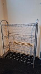 Metalen schoenenrekje - 4 lagen, Ophalen, Zo goed als nieuw