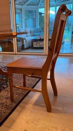 Grenen stoelen, 6 stuks, Huis en Inrichting, Stoelen, Bruin, Ophalen of Verzenden, Zo goed als nieuw, Vijf, Zes of meer stoelen