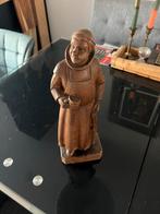 Houten Monnik Beeld, Antiek en Kunst, Ophalen of Verzenden