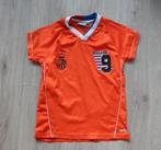mooi orange sport shirtje maat 128, Ophalen of Verzenden, Zo goed als nieuw, Jongen, Sport- of Zwemkleding