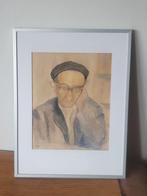 aquarel van Johanna Regouw ( 1905-1992) portret J. A. Gans, Antiek en Kunst, Kunst | Schilderijen | Klassiek, Ophalen