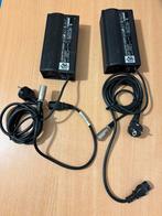 2 x Acculader Voor Scooters Of Elektrische Rolstoel / 3 Pin, Ophalen of Verzenden, Gebruikt, Overige typen, Overige merken