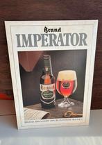 Brand Bier Imperator Reclame Poster, Verzamelen, Biermerken, Ophalen, Gebruikt, Reclamebord, Plaat of Schild, Brand
