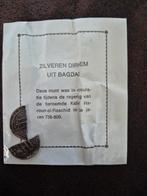 Zilveren dirhem uit bagdad uit 736, Ophalen of Verzenden, Overige landen